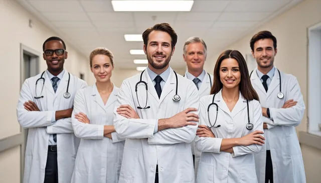 AI-Powered Professional Network for Verified Doctors